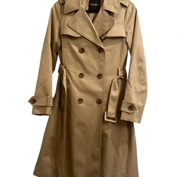 Kate Spade Classic Trench Coat NWT size XS - Picture 5 of 9